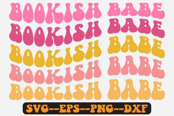 Bookish Babe Quote Retro Svg Design Review
