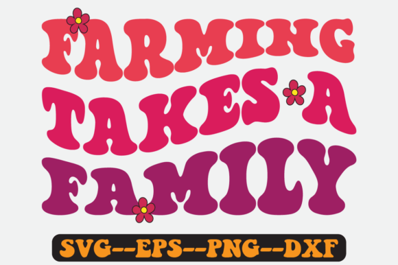 Farming Takes a Family Quote Retro Svg Review