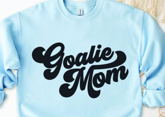 Goalie Mom Svg, Goalie Mom Png, Hockey Graphics and Crafts
