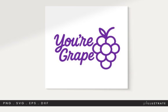 Grapes SVG Cut File Clipart PNG SVG for Graphics and Crafts