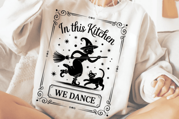 In This Kitchen We Dance SVG Design for Graphics and Crafts