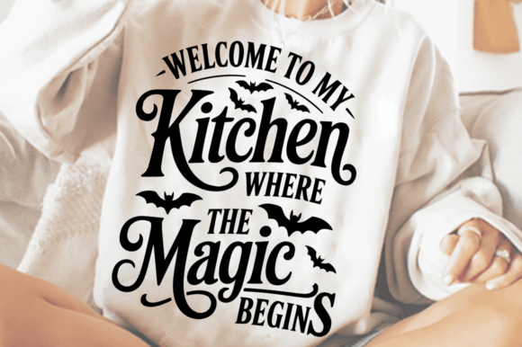Rustic Kitchen Magic Begins SVG Design for Graphics and Crafts