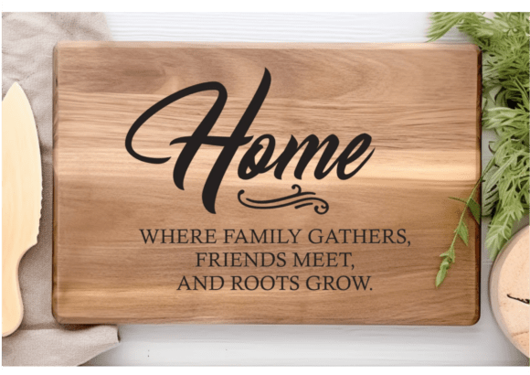 Serving Tray Svg for Crafts and Graphics Projects