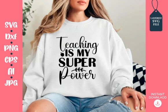 Teacher SVG Design for Graphics and Crafts